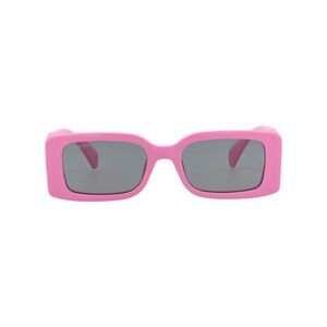 Gucci Square-Frame Injection Sunglasses Pink Womens